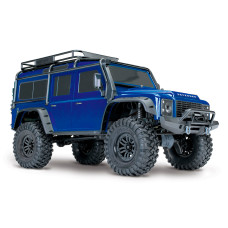 CARRO TRAXXAS 1/10 TRX-4 LAND ROVER DEFENDER CRAWLER BLUE 820564