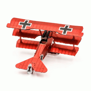 FASCINATIONS INC METAL EARTH MMS210 FOKKER DR-I TRIPLANE