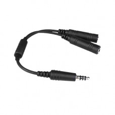 HEADSET CABLE ADAPTER DUAL PLUG TO U174