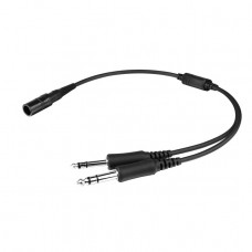 HEADSET CABLE ADAPTER 6PIN TO DUAL PLUG