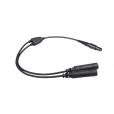 HEADSET CABLE ADAPTER DUAL PLUG TO 6PIN