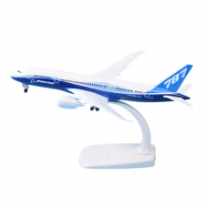 AIRCRAFT MODEL 1:X B787 BOEING FACTORY HOUSE COLOR