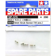 TAMIYA ACC 3MM GRUB SCREW (10PCS) 50576