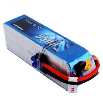 GENS ACE 22.2V 5500MA 60C LIPO EC5  PLUG