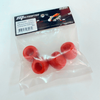 TR800E AERIAL LANDING NUT RED H80F002XR