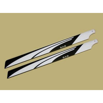 SAB MAIN BLADE 710MM WHITE/BLACK 0226W