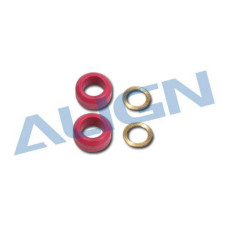 TR550E DAMPER RUBBER/RED 60§ H55055