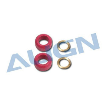 TR550E DAMPER RUBBER/RED 60§ H55055