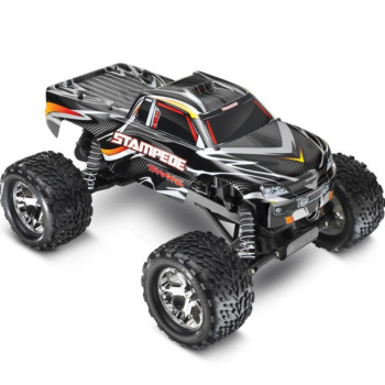 CARRO STAMPEDE TRAX TRUCK BLACK 360541T2