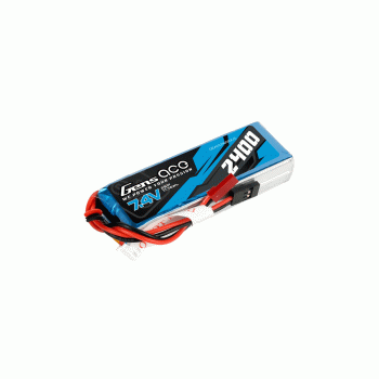 GENS ACE 7.4V 2400MA RX LIPO JST/FUT