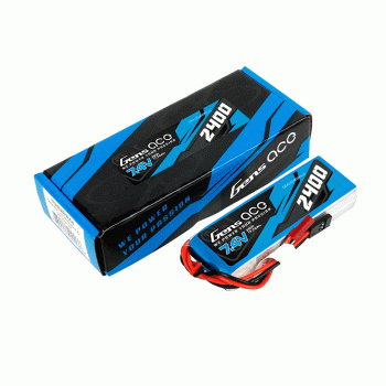 GENS ACE 7.4V 2400MA RX LIPO JST/FUT