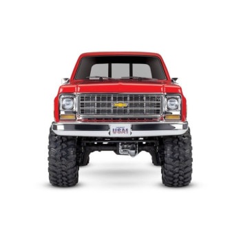 CARRO TRX-4 CHEVY BLAZER RTD 4WD CRAWLER RED 82076-4