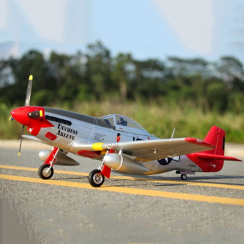 FMM008PRT P-51D RED TAIL V8 PNP 1450MM PNP