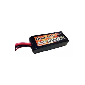 GENS ACE 7.4V 2200MA TRX LIPO 25C 1/16