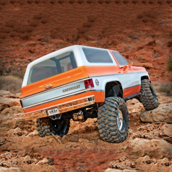 CARRO TRX-4 CHEVY BLAZER RTD 4WD CRAWLER ORANGE 82076-4