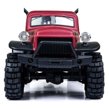 FMMROC002T1 CARRO 1/18 ATLAS 6X6 CRAWLER RTR RED