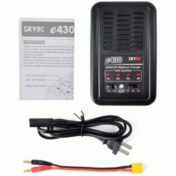 IMAX CHARGER E430 LIPO/LIFE 2-4S AC SK-100107-02