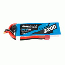 GENS ACE 7.4V 2200MAH 45C 2S LIPO DEANS PLUG