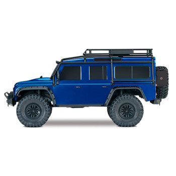 CARRO TRAXXAS 1/10 TRX-4 LAND ROVER DEFENDER CRAWLER BLUE 820564