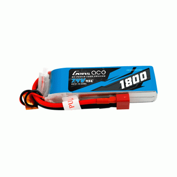 GENS ACE 7.4V 1800MA 45C LIPO DEANS