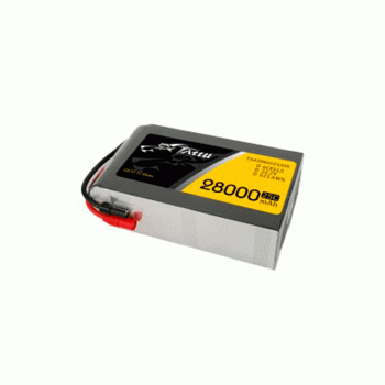 GENS ACE 22.2V 28000MAH 25C 6S LIPO AS150 +XT150 PLUG