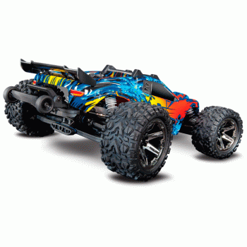 CARRO TRAXXAS 1/10 RUSTLER 4WD VXL BLX TQI TSM RED 67076-4