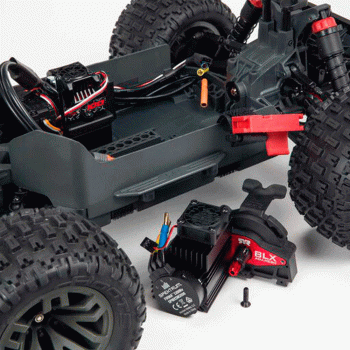 CARRO ARRMA 1/10 GRANITE 4WD 3S BLX MONSTER TRUCK GREEN ARA4302V3T1