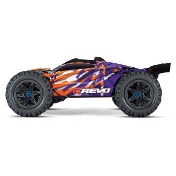 CARRO TRAXXAS 1/10 E-REVO 4WD BLX 6S TQI TSM PURPLE 86086-4