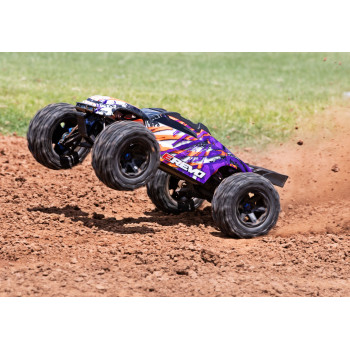 CARRO TRAXXAS 1/10 E-REVO 4WD BLX 6S TQI TSM PURPLE 86086-4