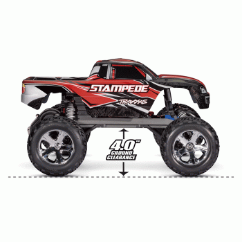 CARRO STAMPEDE TRAX TRUCK RED 360541