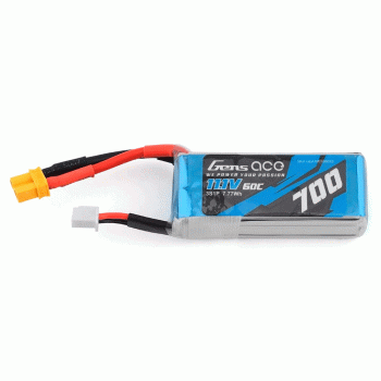 GENS ACE 11.1V 700MAH 60C 3S LIPO XT30 PLUG