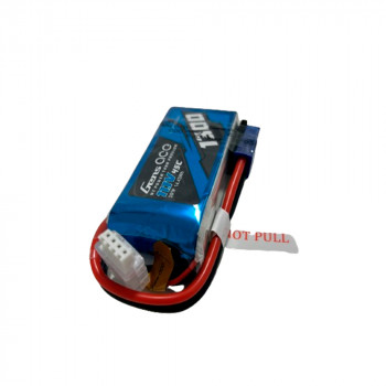 GENS ACE 11.1V 1300MAH 45C 3S EC3 (FOR RC PLANE)