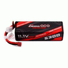 GENS ACE 11.1V 5300MA 60C CARRO HC #15 DEANS