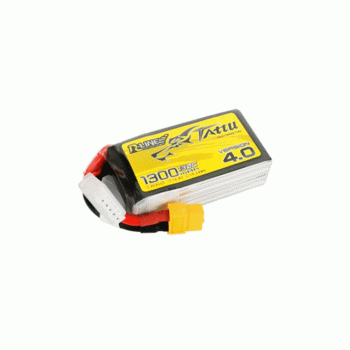 GENS ACE 14.8V 1300MA R-LINE 130C LIPO RACING 4.0 XT60 TATTU