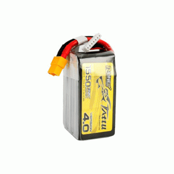 GENS ACE 22.2V 1550MAH 130C 6S TATTU R-LINE 4.0 LIPO XT60 PLUG