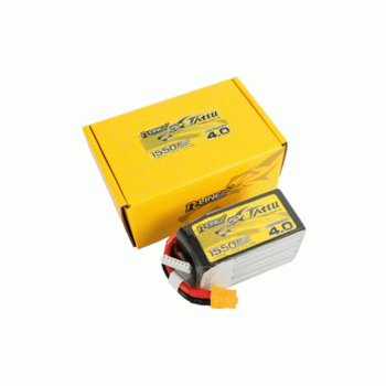 GENS ACE 22.2V 1550MAH 130C 6S TATTU R-LINE 4.0 LIPO XT60 PLUG