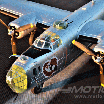 AVIAO FW FLIGHTLINE B-24 LIBERATOR SILVER 2000MM (78