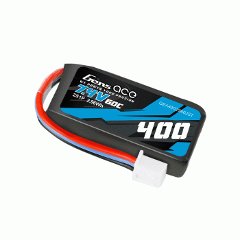 GENS ACE 7.4V 400MAH 60C 2S JST-XHR