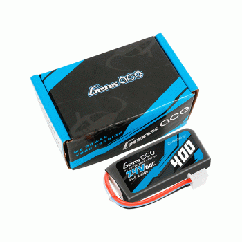 GENS ACE 7.4V 400MAH 60C 2S JST-XHR