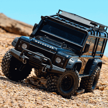 CARRO TRAXXAS 1/10 TRX-4 LAND ROVER DEFENDER CRAWLER BLACK 820564