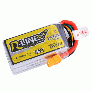 GENS ACE 14.8V 1550MAH 75C XT60 R-LINE