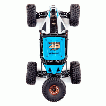 CARRO LOSI 1/10 LASERNUT U4 4WD BRUSHLESS RTR SMART BLUE LOS03028T1