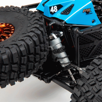 CARRO LOSI 1/10 LASERNUT U4 4WD BRUSHLESS RTR SMART BLUE LOS03028T1