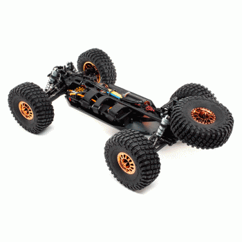 CARRO LOSI 1/10 LASERNUT U4 4WD BRUSHLESS RTR SMART BLUE LOS03028T1