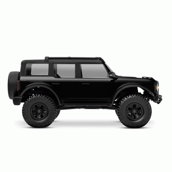 CARRO TRAXXAS 1/18 TRX-4M RTR 4WD BRONCO CRAWLE BLACK 970741