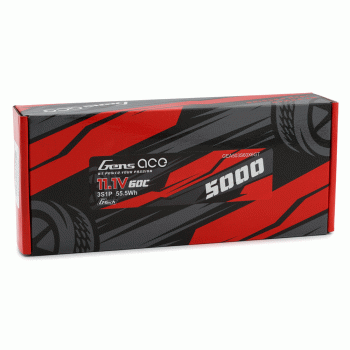 GENS ACE 11.1V 5000MAH 60C 3S LIPO G-TECH XT60 PLUG