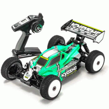 CARRO KYOSHO 1/8 INFERNO MP10E BRUSHLESS BUGGY GREEN 34113T1