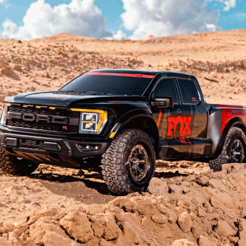 CARRO TRAXXAS 1/10 FORD F-150 RAPTOR R 3S 4WD TQI FOX 101076-4