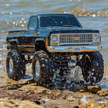 CARRO TRAXXAS 1/10 TRX-4 CHEYENNE 79 K10 CRAWLER TQI BLACK 92056-4