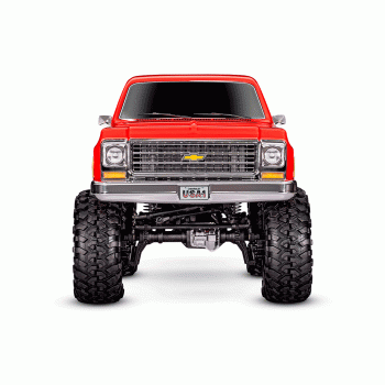 CARRO TRAXXAS 1/10 TRX-4 CHEYENNE 79 K10 CRAWLER TQI RED 92056-4